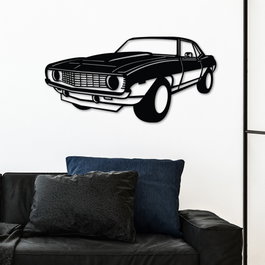 Wallity Chevy Camaro Yenko Escultura de pared